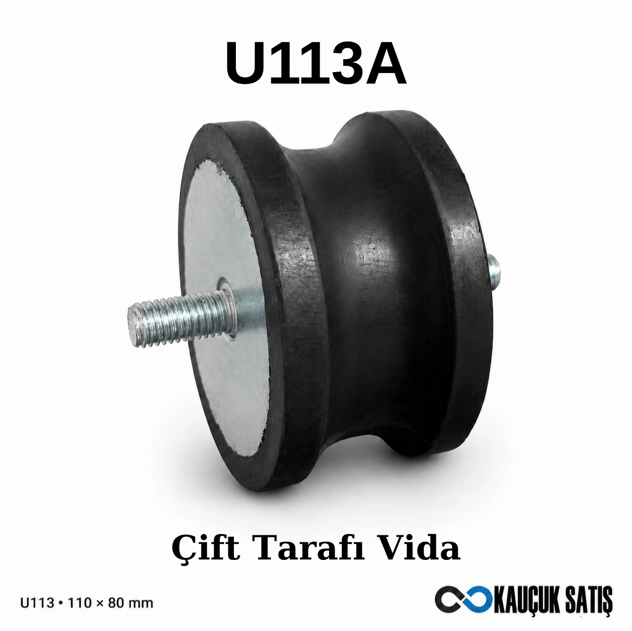 U113 Jeneratör Vibrasyon Takozu 110x60 M14