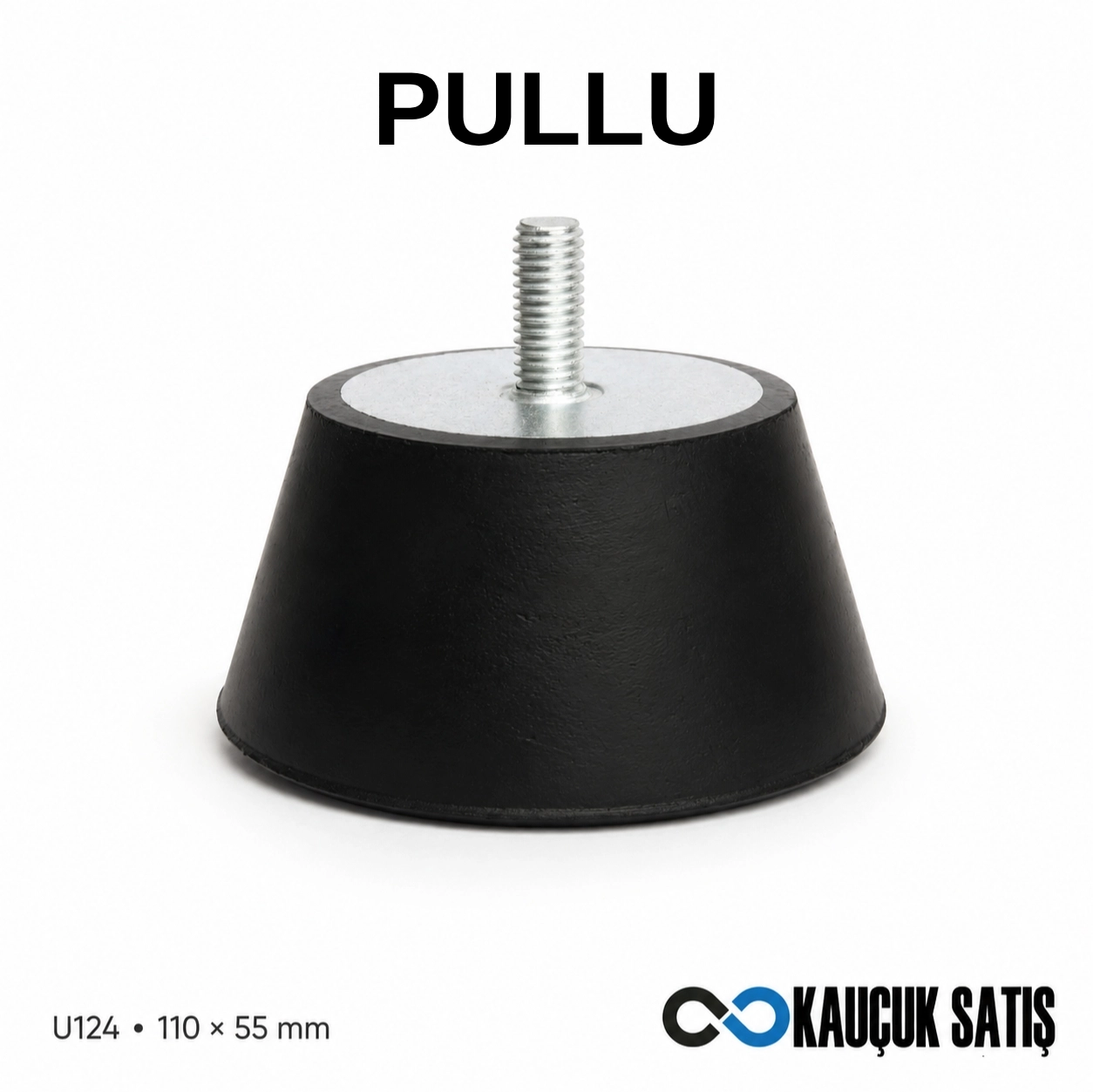 U124 Jeneratör Vibrasyon Takozu Pullu ve Pulsuz