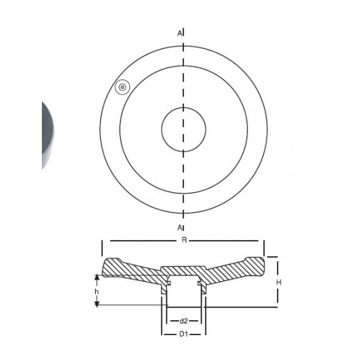 Voland Düz Bakalit VDC-125